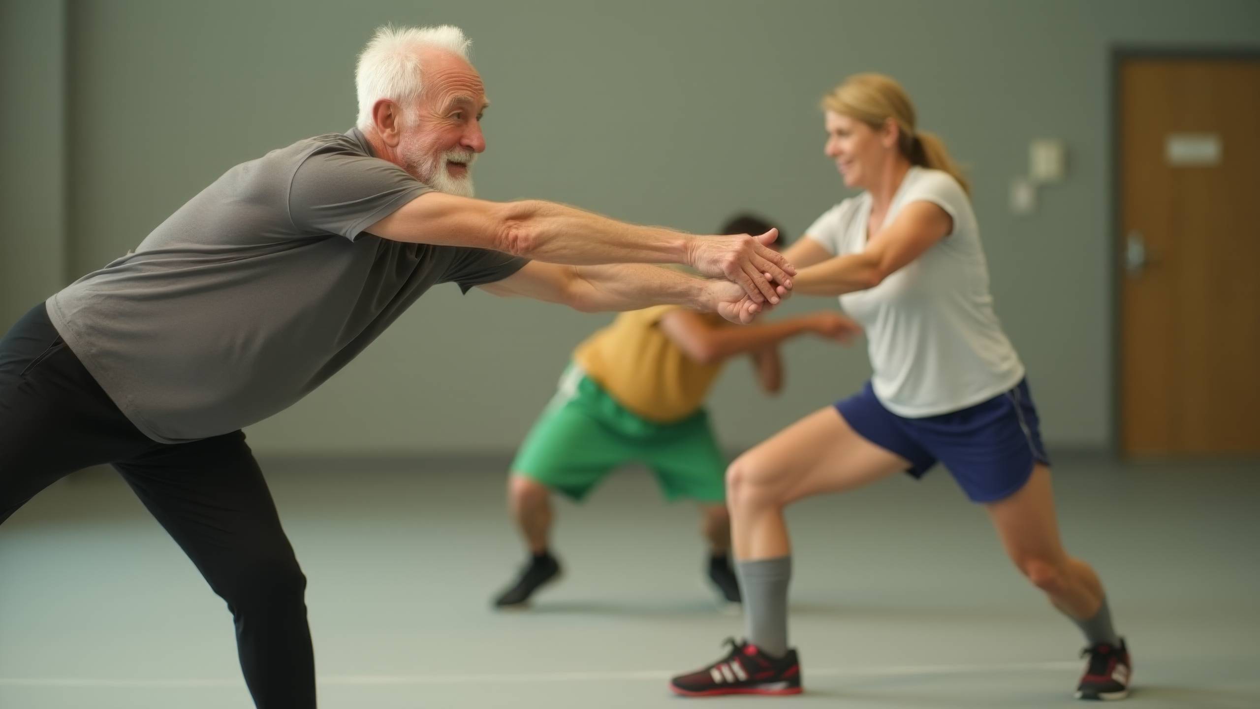 Aktive Senioren beim Sport